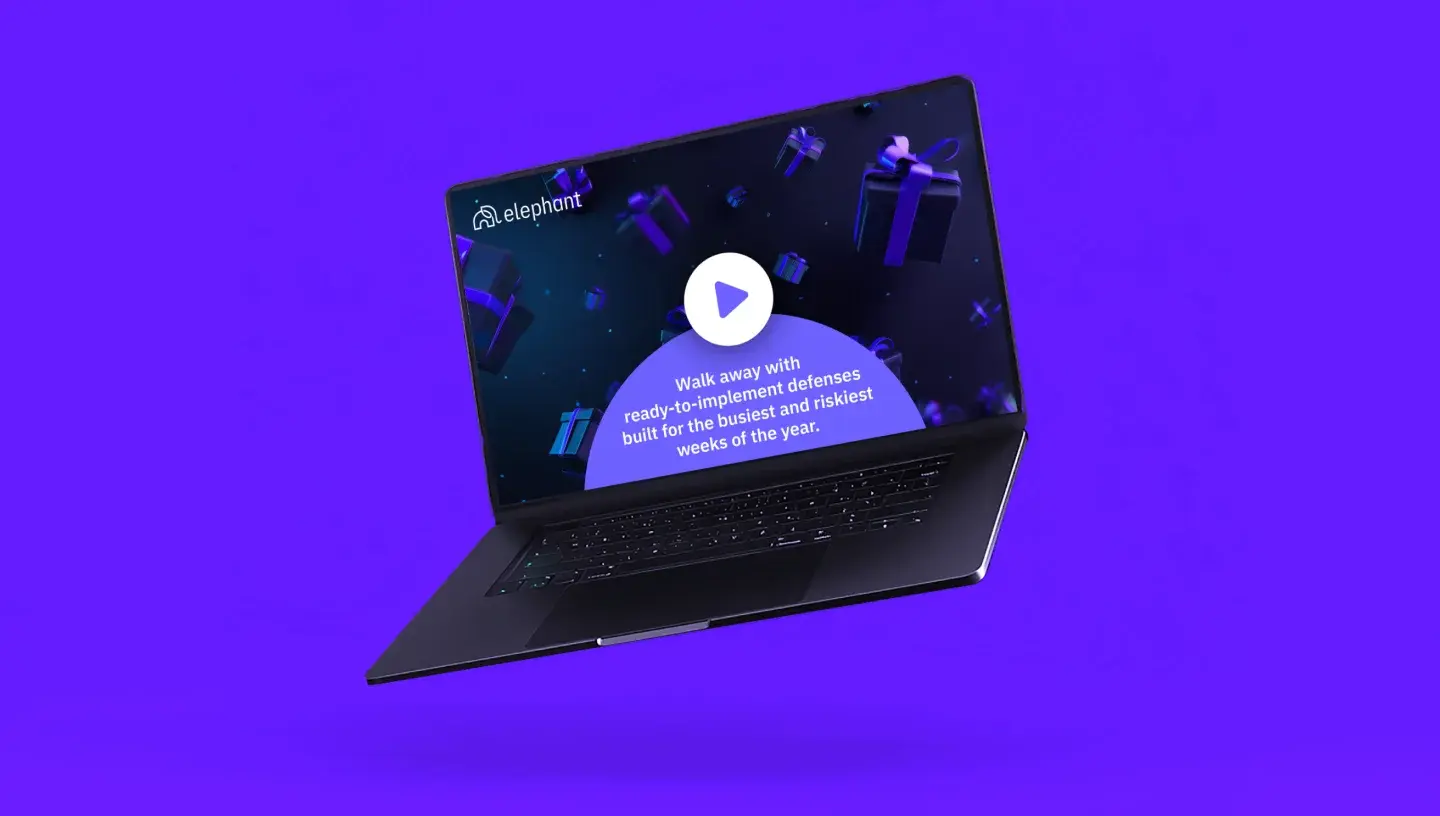 Outsmart holiday fraud: Signals, spikes, and scalable defenses